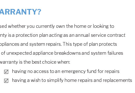 home warranty centennial